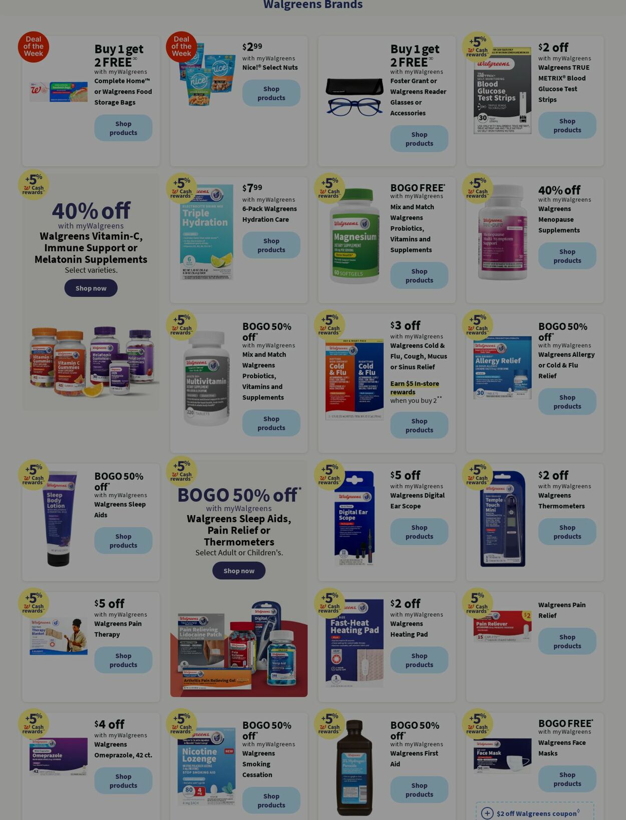 Weekly ad Walgreens 09/02/2024 - 09/11/2024