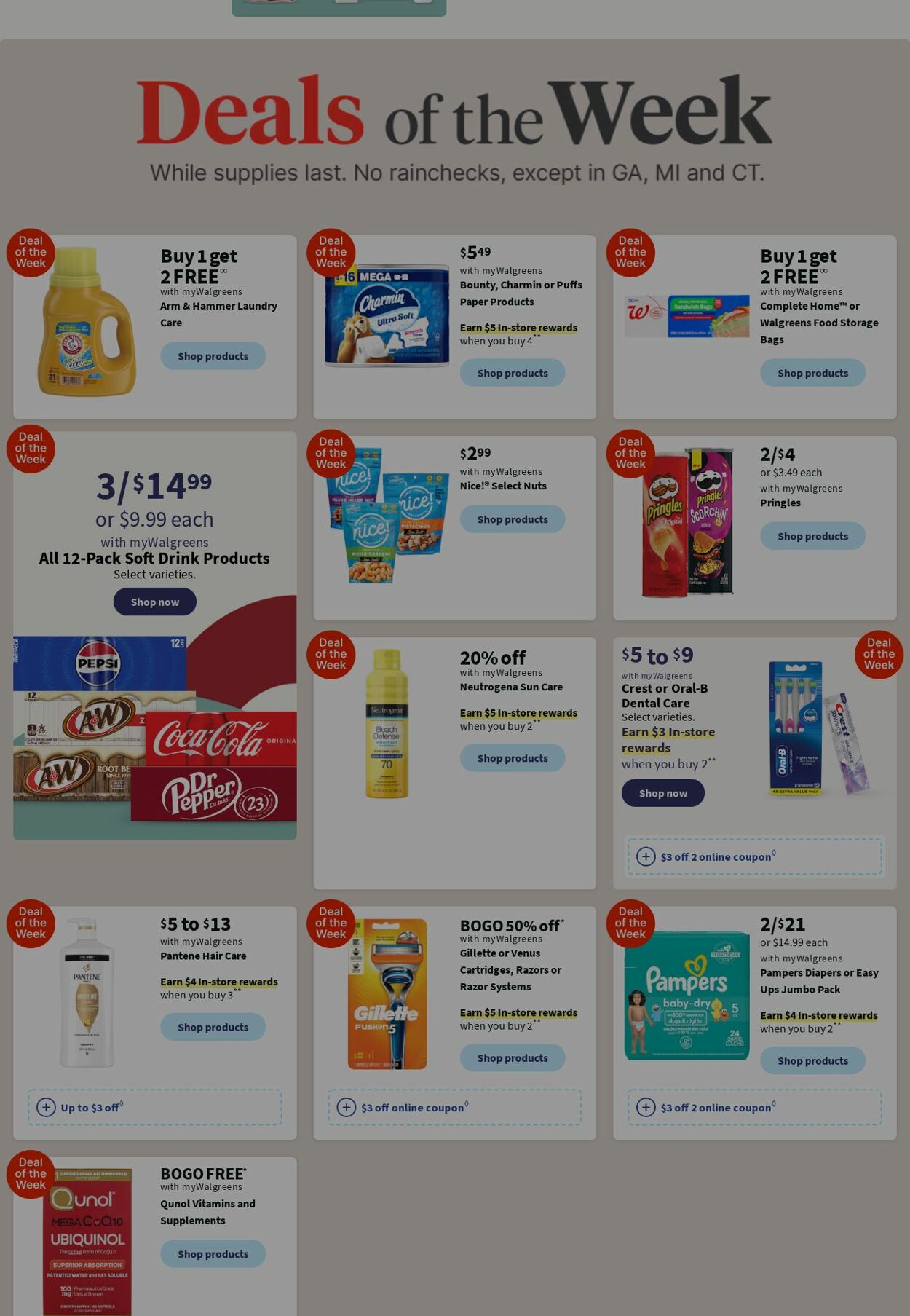 Weekly ad Walgreens 09/02/2024 - 09/11/2024