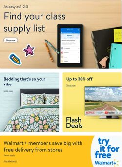 Weekly ad Walmart 07/15/2024 - 07/31/2024