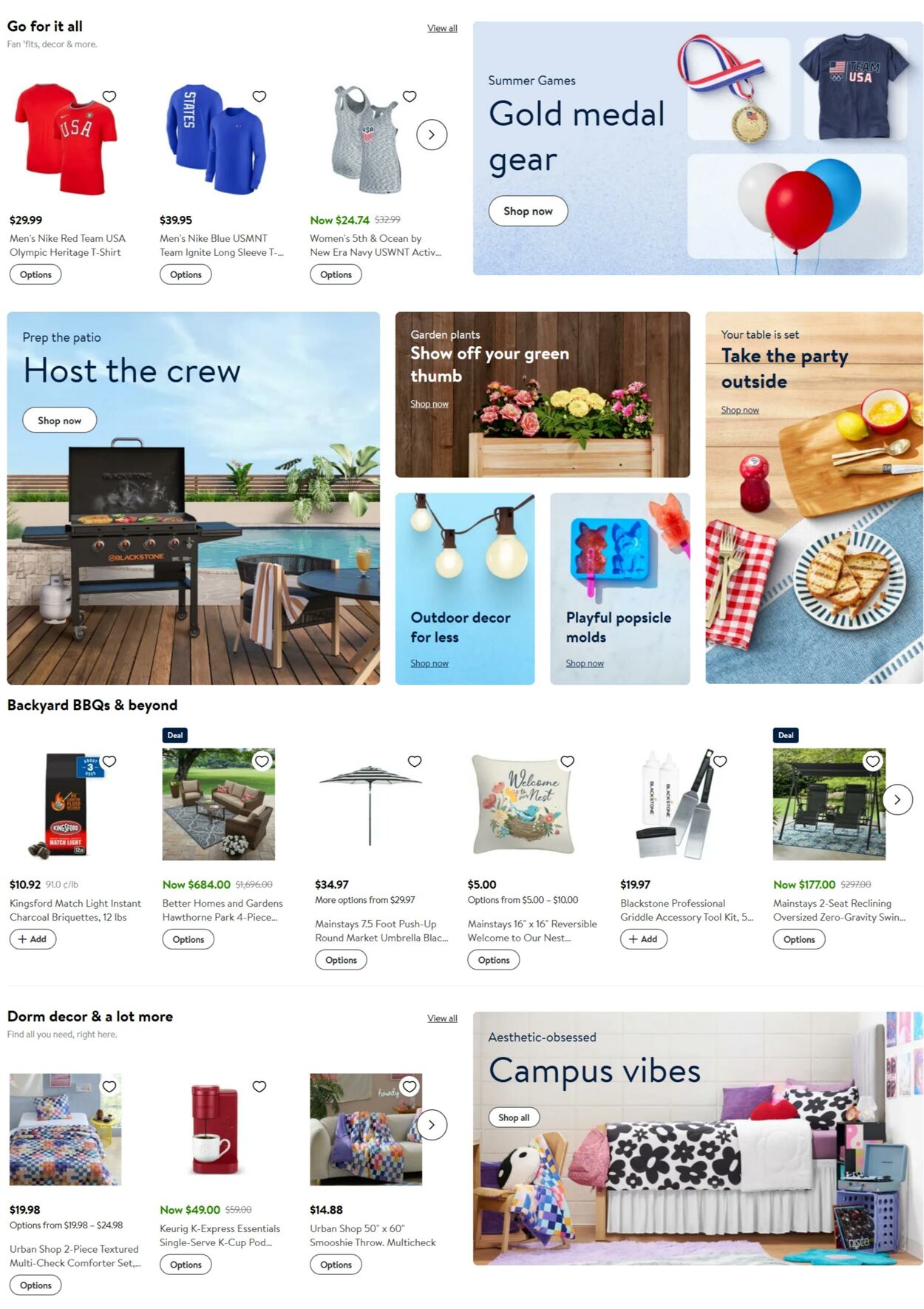 Weekly ad Walmart 07/15/2024 - 07/31/2024