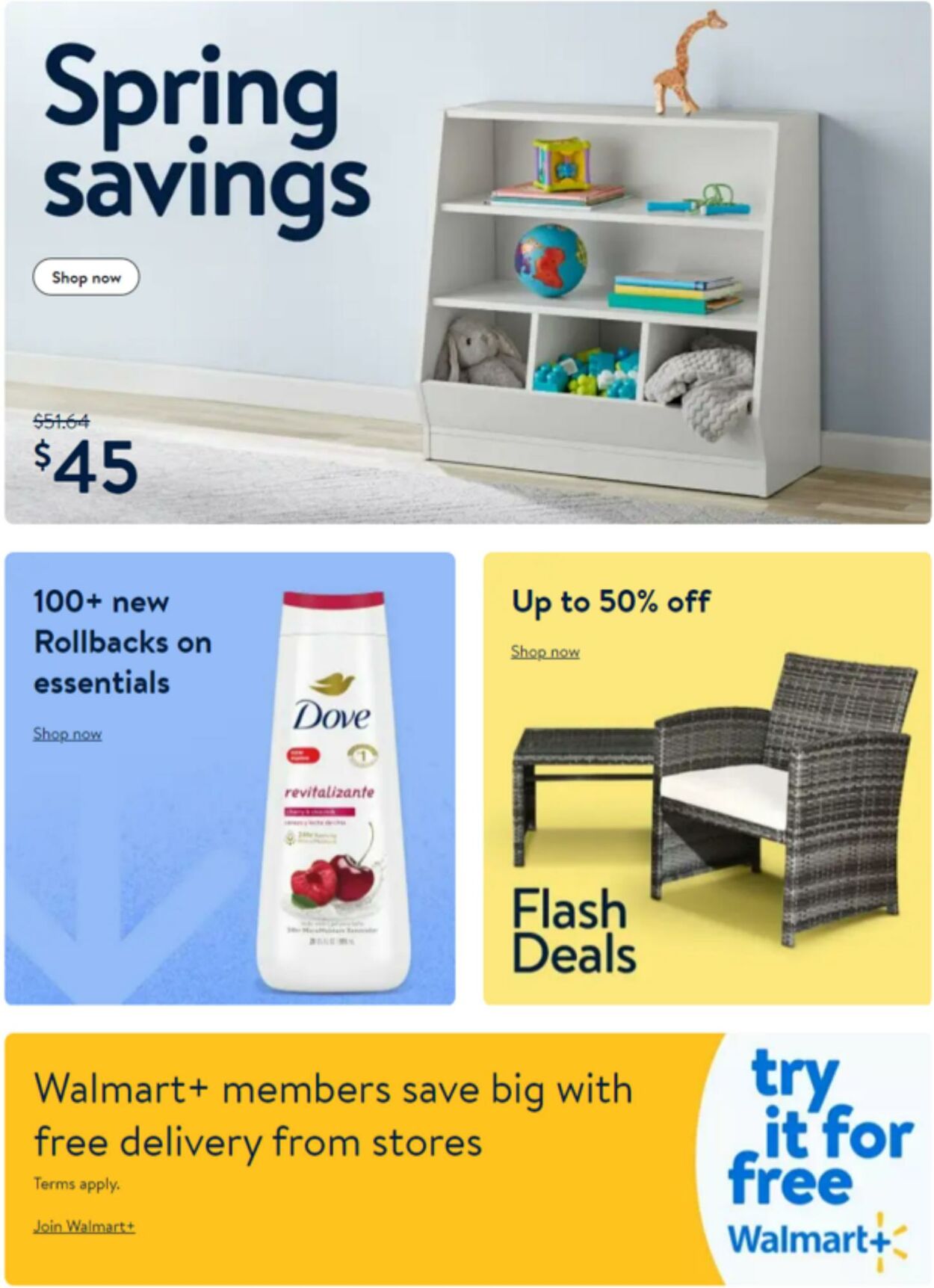 Weekly ad Walmart - walmart Apr 8, 2024 - Apr 28, 2024