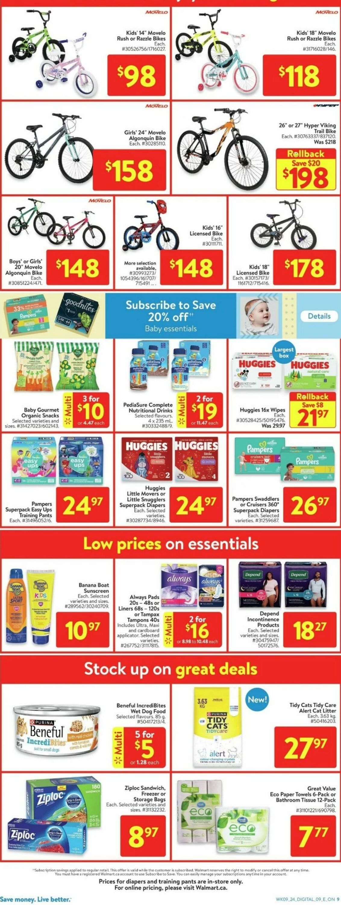 Weekly ad Walmart 03/20/2024 - 03/27/2024