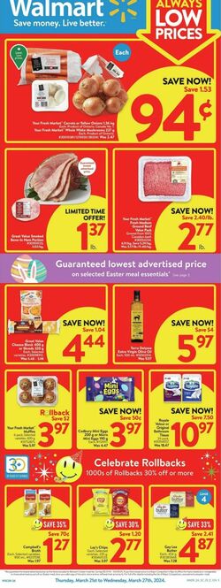 Weekly ad Walmart 02/28/2024 - 03/19/2024