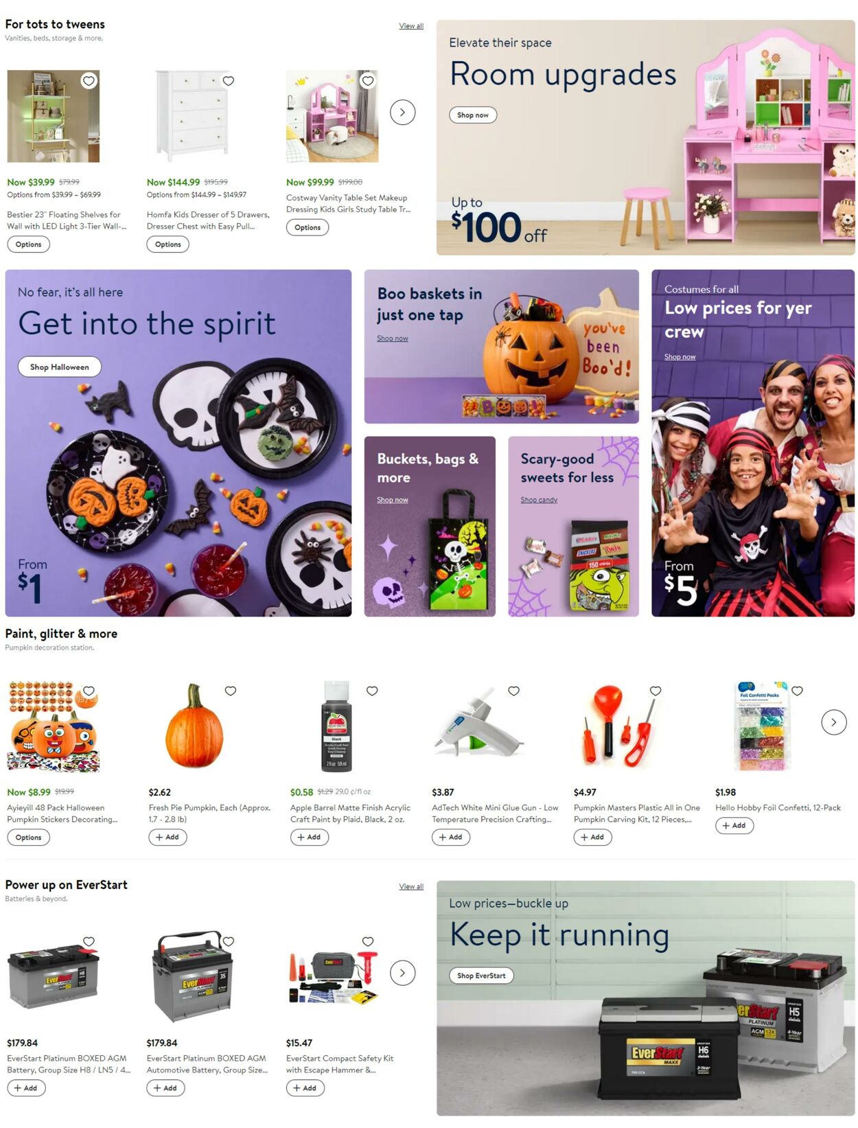 Weekly ad Walmart 10/18/2024 - 11/01/2024