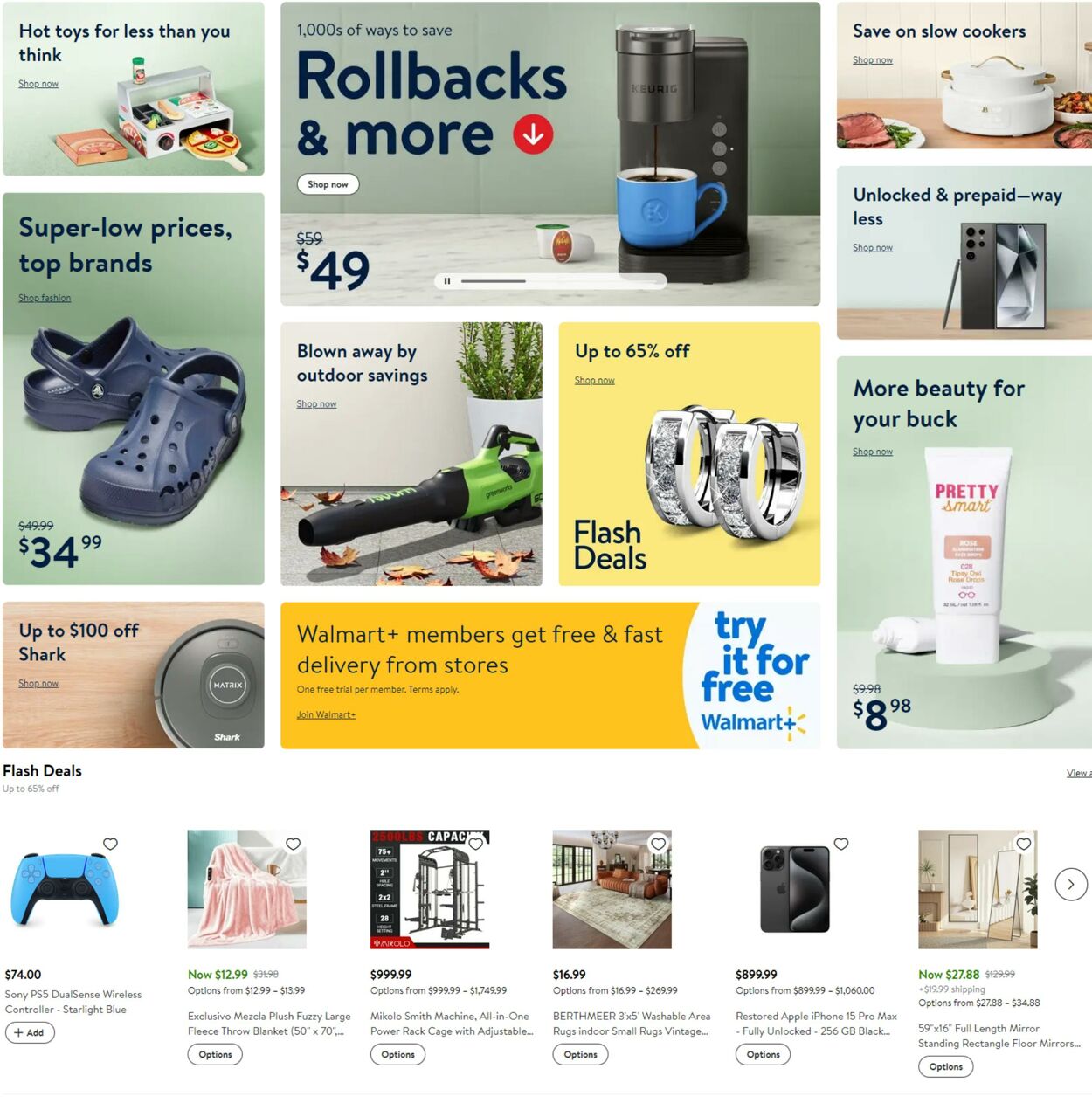 Weekly ad Walmart - Walmart Oct 18, 2024 - Nov 1, 2024