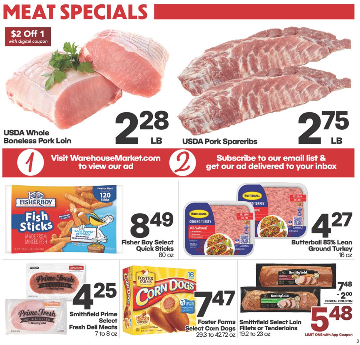 Weekly ad Warehouse Market 10/01/2025 - 10/07/2025
