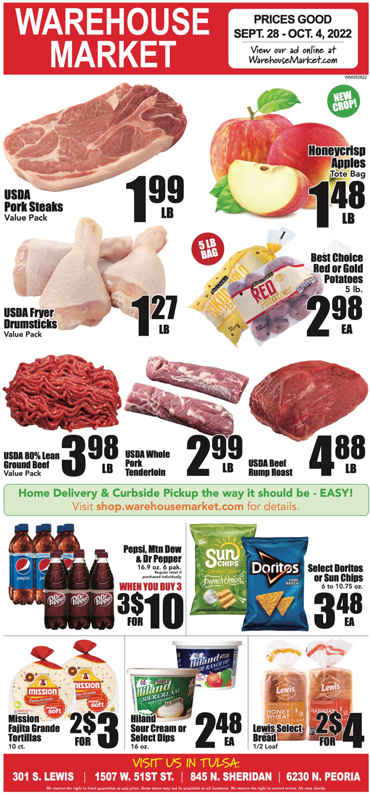 Warehouse Market Promotional weekly ads