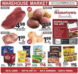 Weekly ad Warehouse Market 10/25/2023 - 10/31/2023