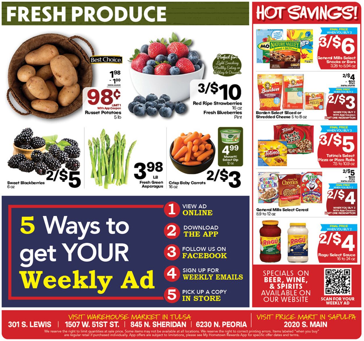 Weekly ad Warehouse Market 12/10/2025 - 12/16/2025