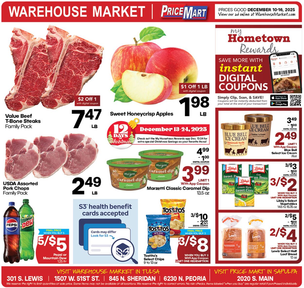 Weekly ad Warehouse Market 12/10/2025 - 12/16/2025