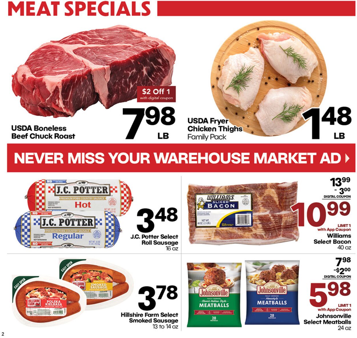 Weekly ad Warehouse Market 12/10/2025 - 12/16/2025
