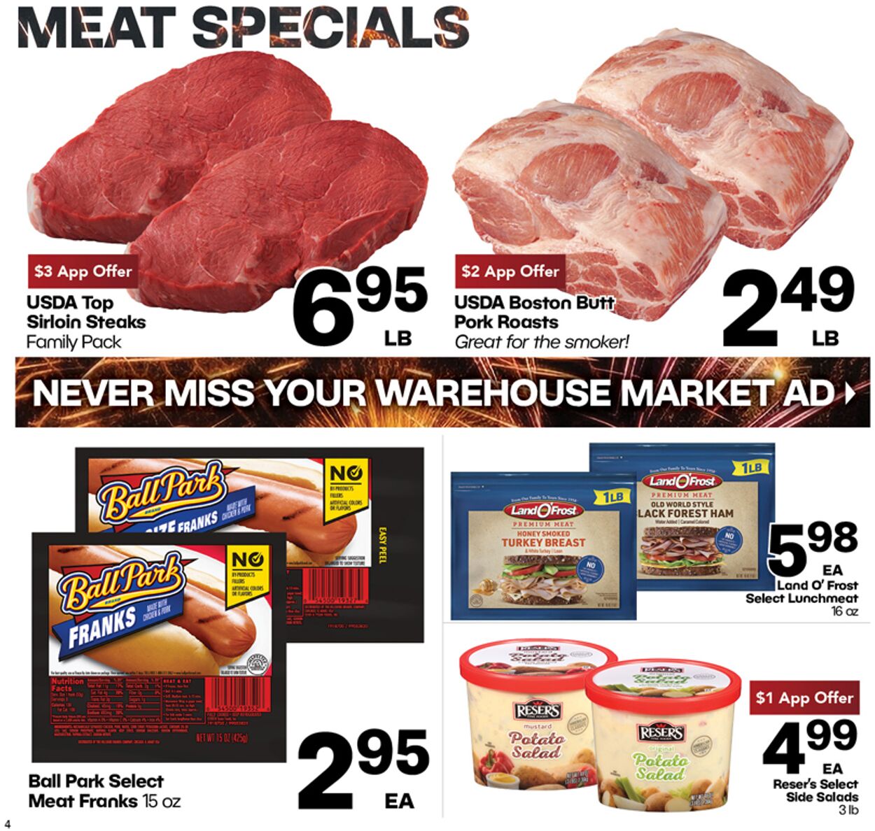 Weekly ad Warehouse Market 07/03/2024 - 07/09/2024