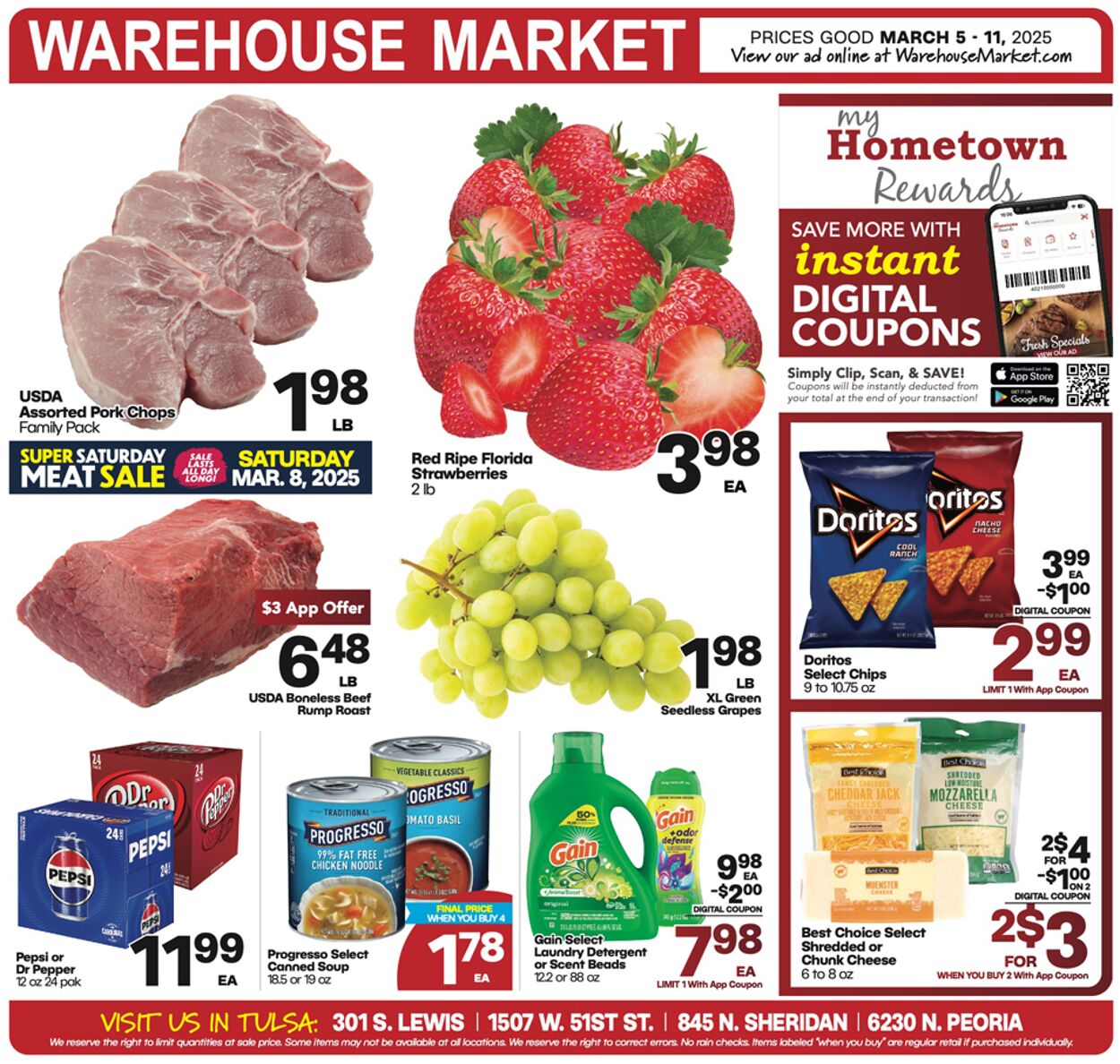 Warehouse Market Promotional weekly ads