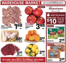 Weekly ad Warehouse Market 10/09/2024 - 10/15/2024