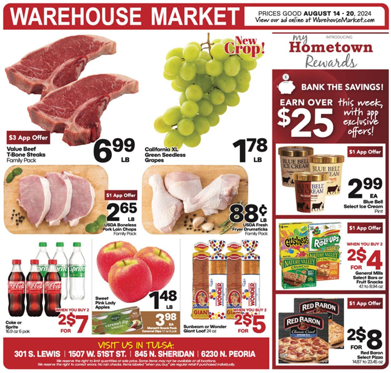 Weekly ad Warehouse Market 08/14/2024 - 08/20/2024