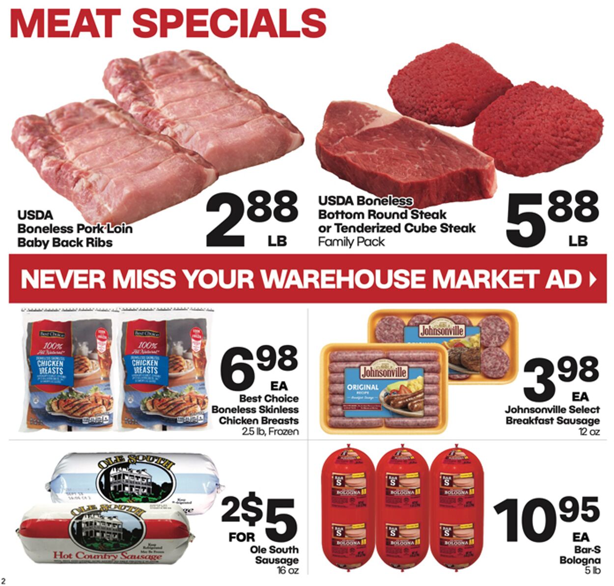 Weekly ad Warehouse Market 08/14/2024 - 08/20/2024