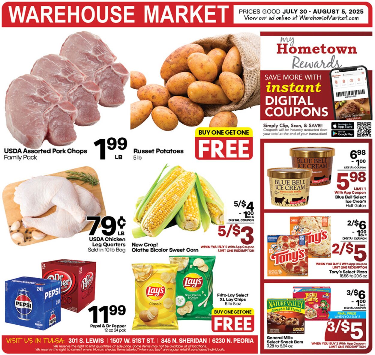 Weekly ad Warehouse Market 07/30/2025 - 08/05/2025