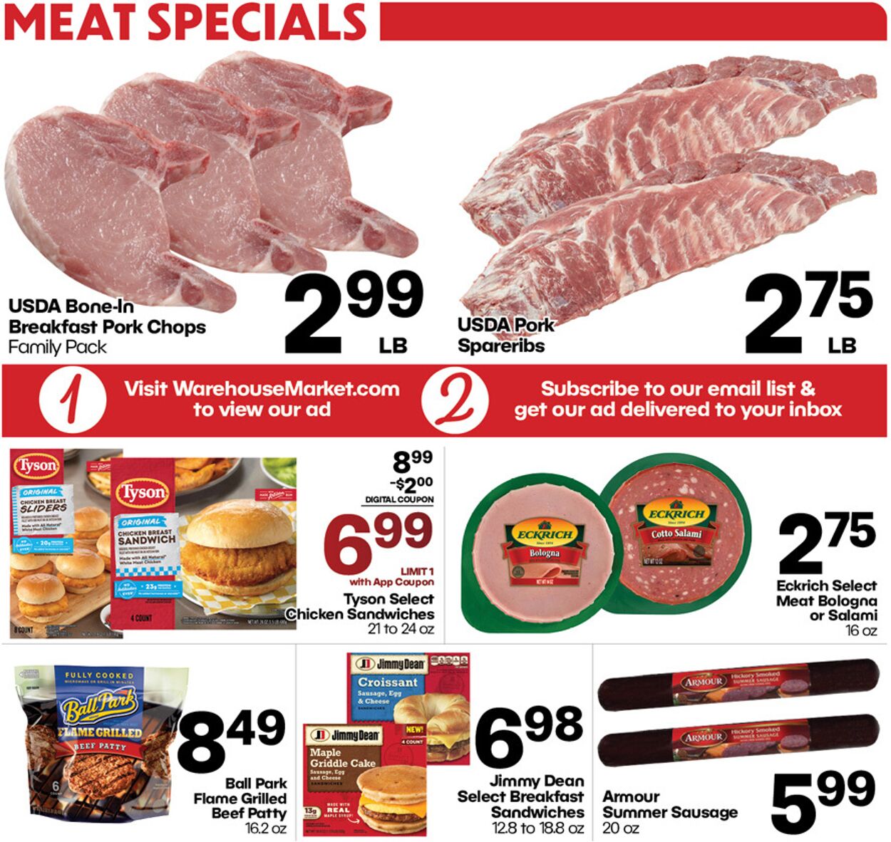 Weekly ad Warehouse Market 07/30/2025 - 08/05/2025