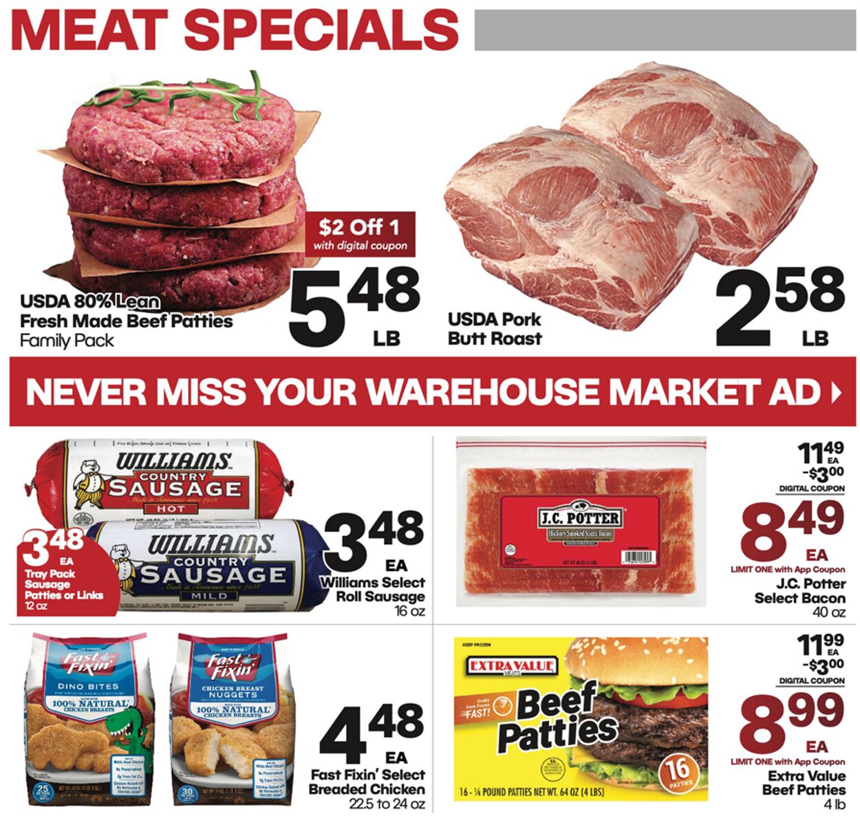Weekly ad Warehouse Market 07/02/2025 - 07/08/2025