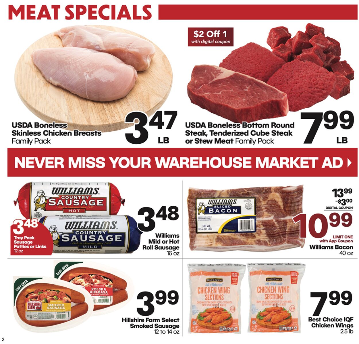 Weekly ad Warehouse Market 10/08/2025 - 10/14/2025