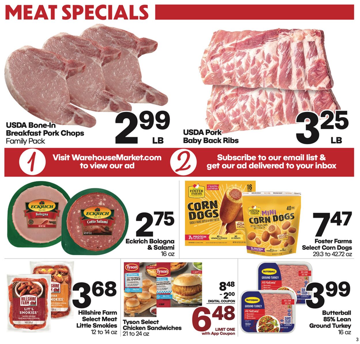 Weekly ad Warehouse Market 10/08/2025 - 10/14/2025