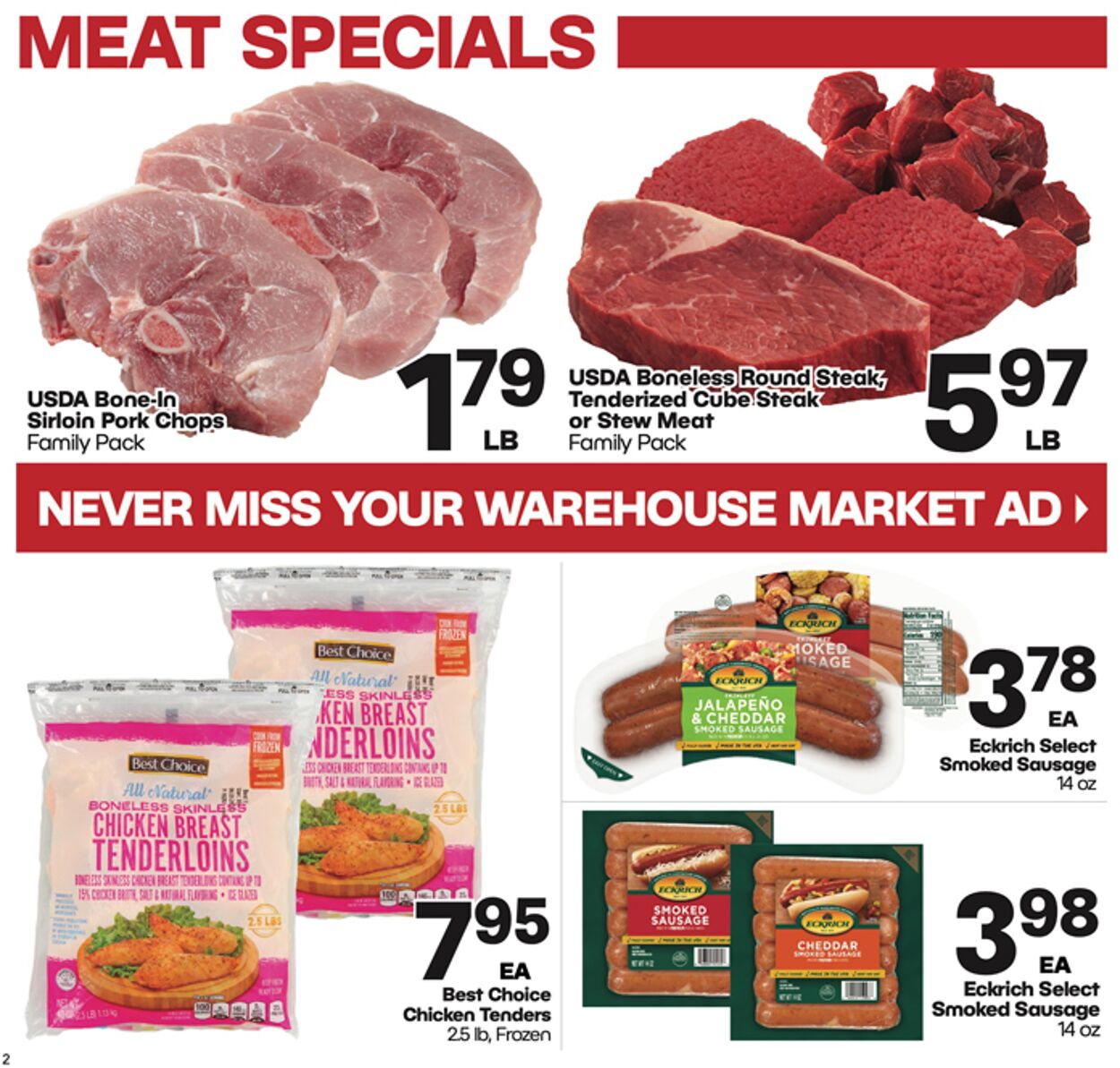 Weekly ad Warehouse Market 09/25/2024 - 10/01/2024