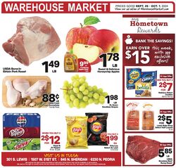 Weekly ad Warehouse Market 10/30/2024 - 11/05/2024