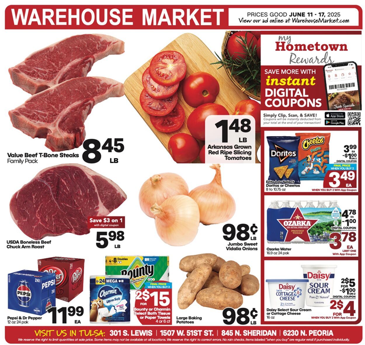 Weekly ad Warehouse Market 06/11/2025 - 06/17/2025