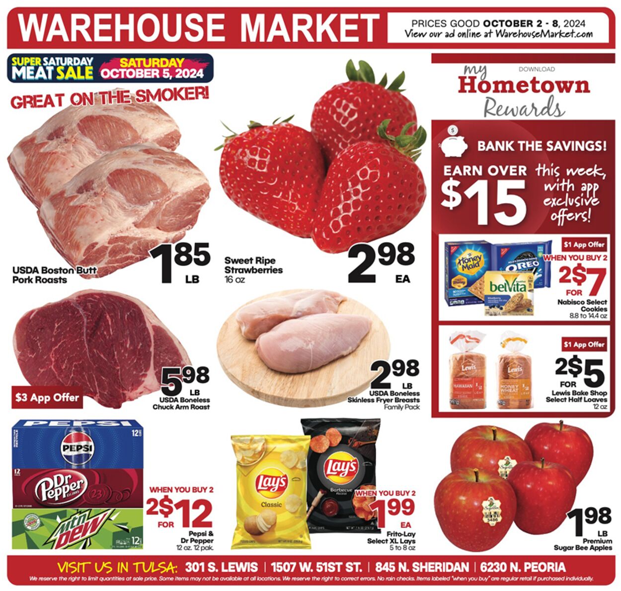 Weekly ad Warehouse Market 10/02/2024 - 10/08/2024