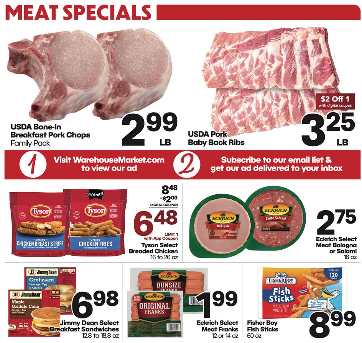 Weekly ad Warehouse Market 07/09/2025 - 07/15/2025