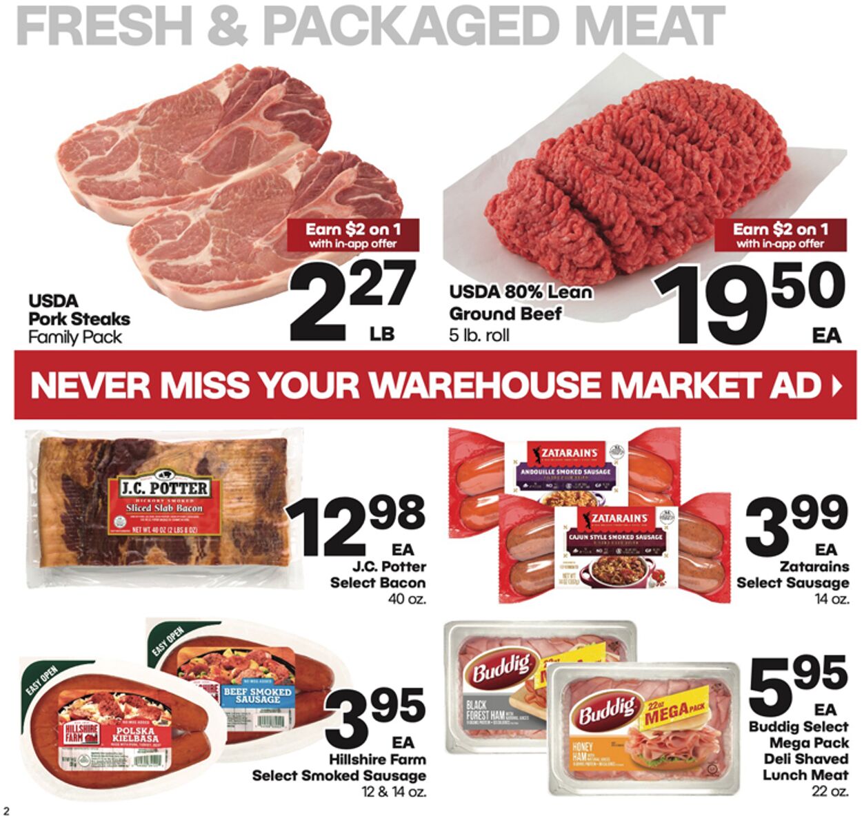 Weekly ad Warehouse Market 01/10/2024 - 01/16/2024