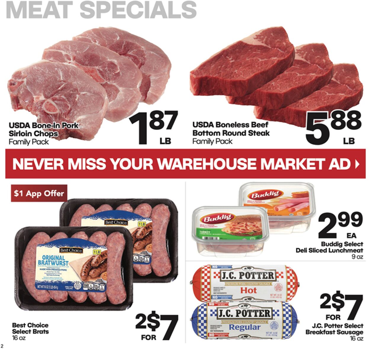 Weekly ad Warehouse Market 07/17/2024 - 07/23/2024