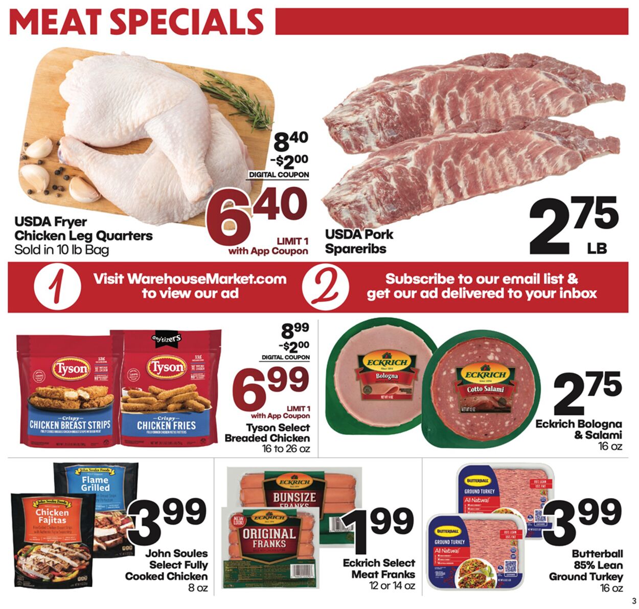 Weekly ad Warehouse Market 10/15/2025 - 10/21/2025