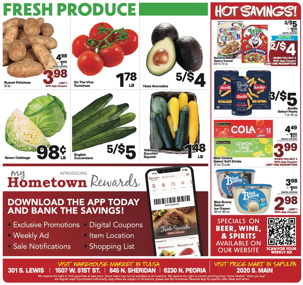 Weekly ad Warehouse Market 10/15/2025 - 10/21/2025