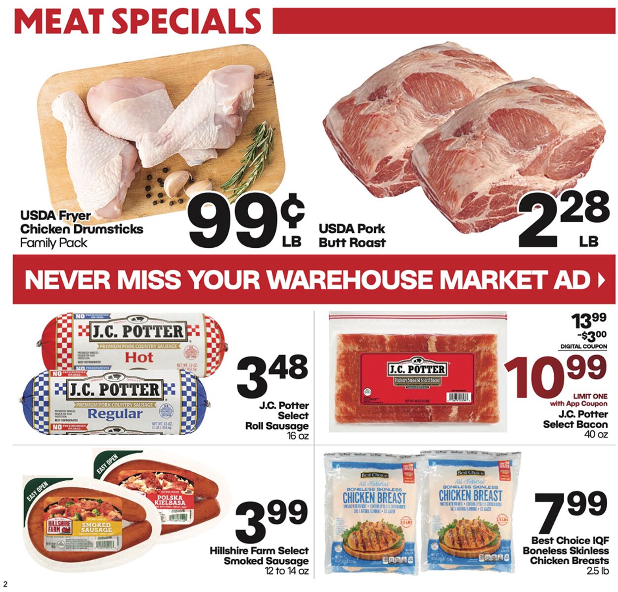 Weekly ad Warehouse Market 10/15/2025 - 10/21/2025