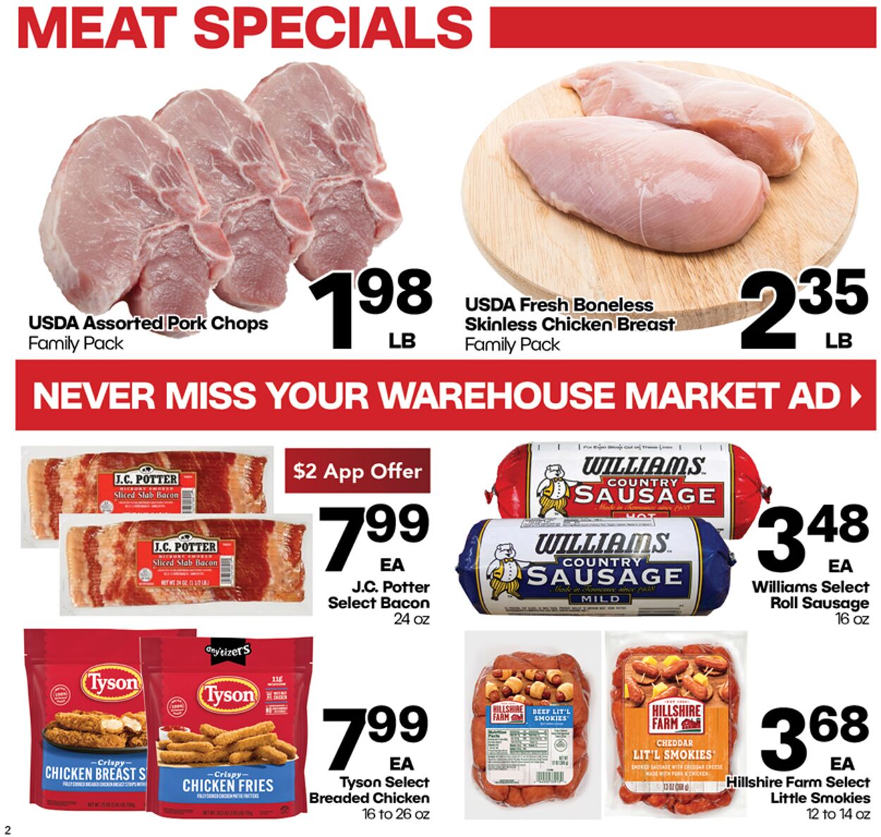 Weekly ad Warehouse Market 12/26/2024 - 12/31/2024