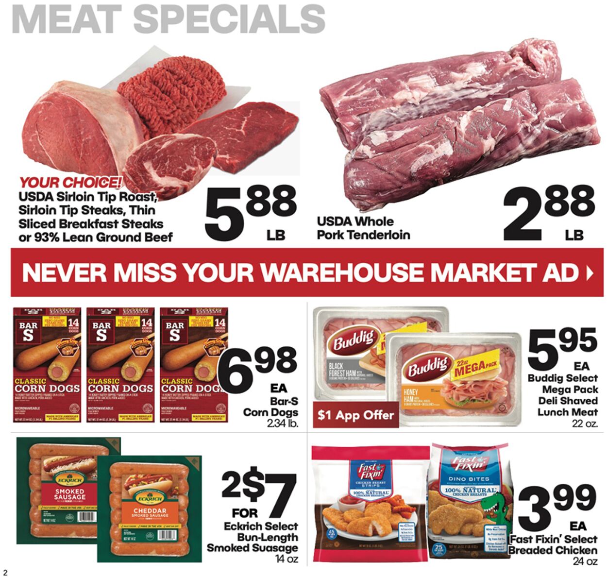 Weekly ad Warehouse Market 07/24/2024 - 07/30/2024