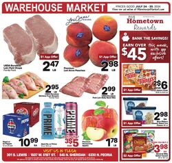 Weekly ad Warehouse Market 07/24/2024 - 07/30/2024