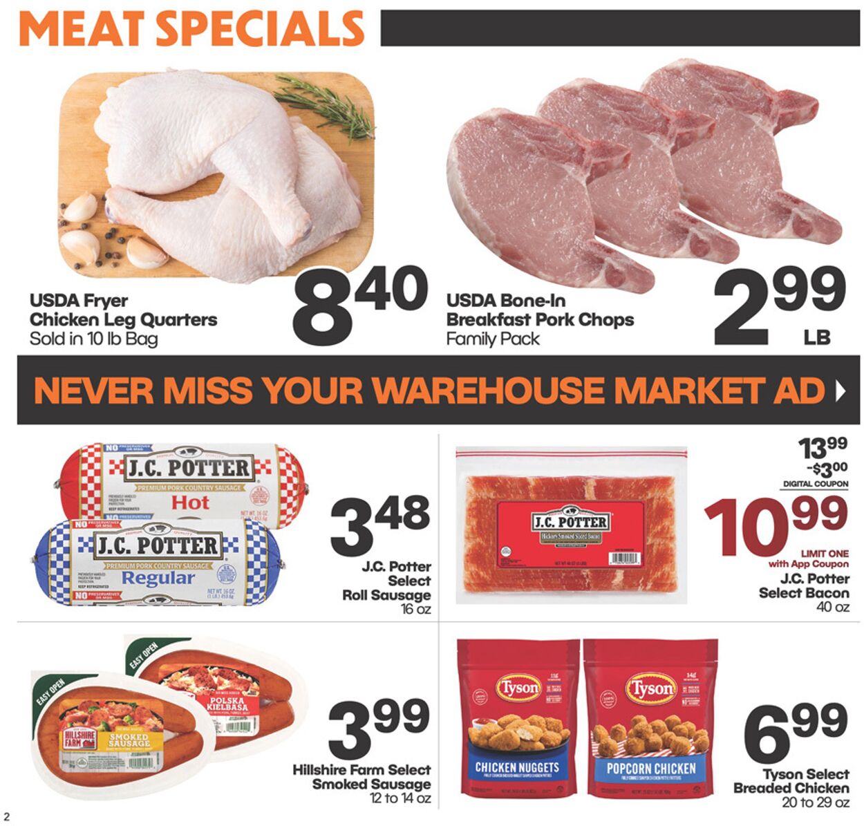 Weekly ad Warehouse Market 10/29/2025 - 11/04/2025