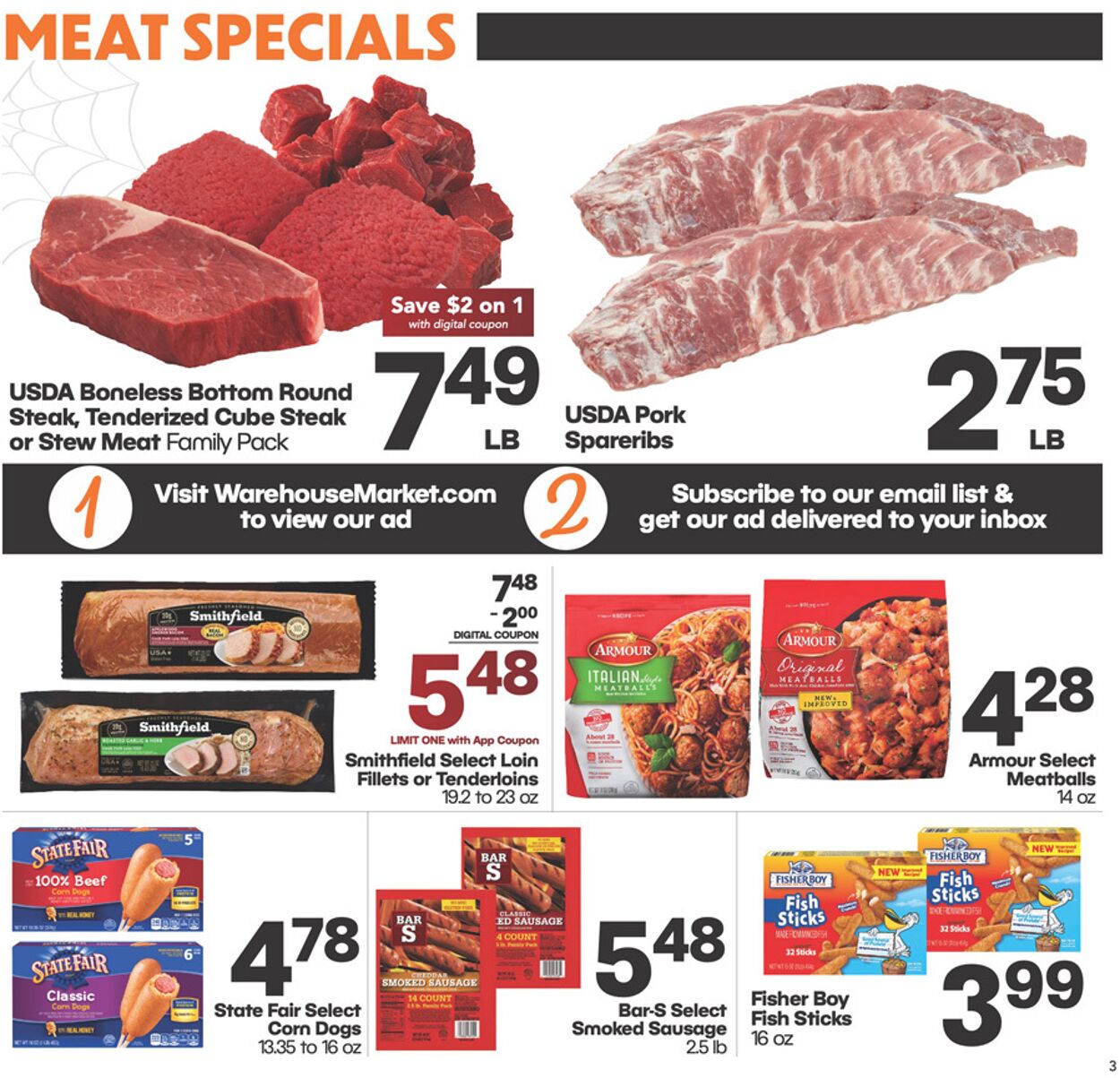 Weekly ad Warehouse Market 10/29/2025 - 11/04/2025