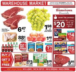 Weekly ad Warehouse Market 10/23/2024 - 10/29/2024