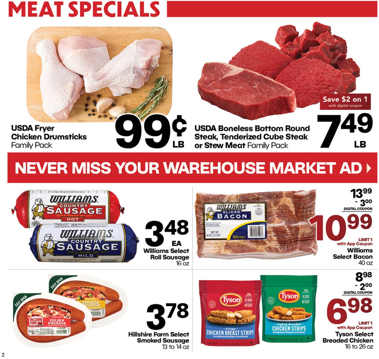 Weekly ad Warehouse Market 12/03/2025 - 12/09/2025