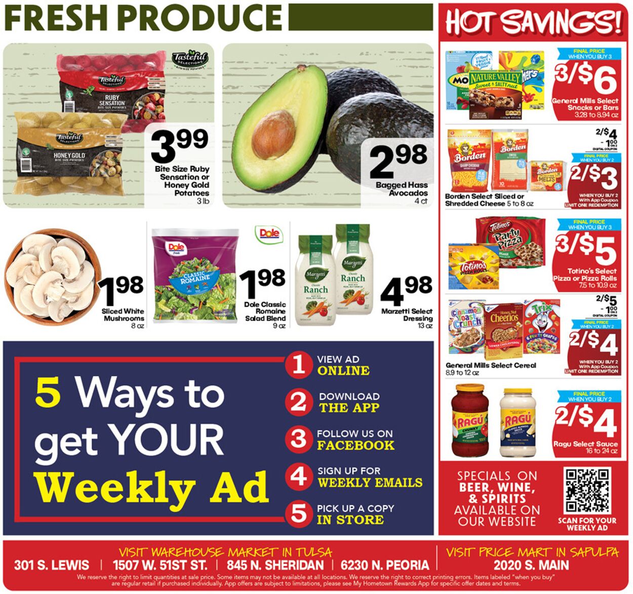 Weekly ad Warehouse Market 12/03/2025 - 12/09/2025