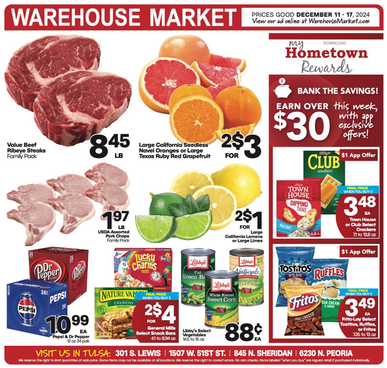 Warehouse Market Promotional weekly ads