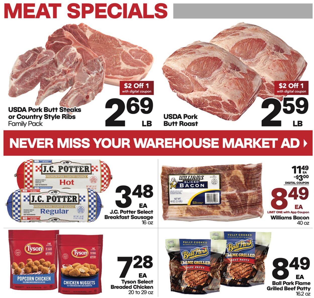 Weekly ad Warehouse Market 06/25/2025 - 07/01/2025