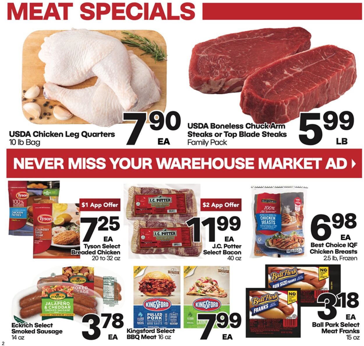 Weekly ad Warehouse Market 10/16/2024 - 10/22/2024