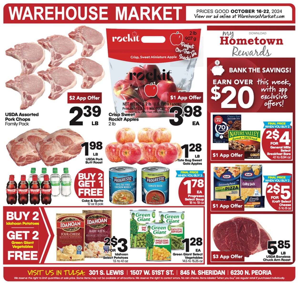 Weekly ad Warehouse Market 10/16/2024 - 10/22/2024