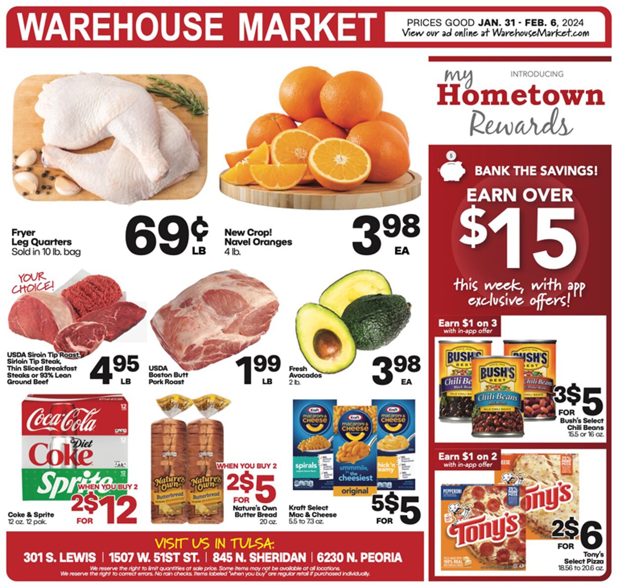 Weekly ad Warehouse Market 01/31/2024 - 02/06/2024