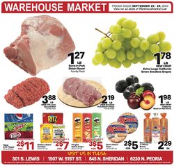 Weekly ad Warehouse Market 09/21/2022 - 09/27/2022