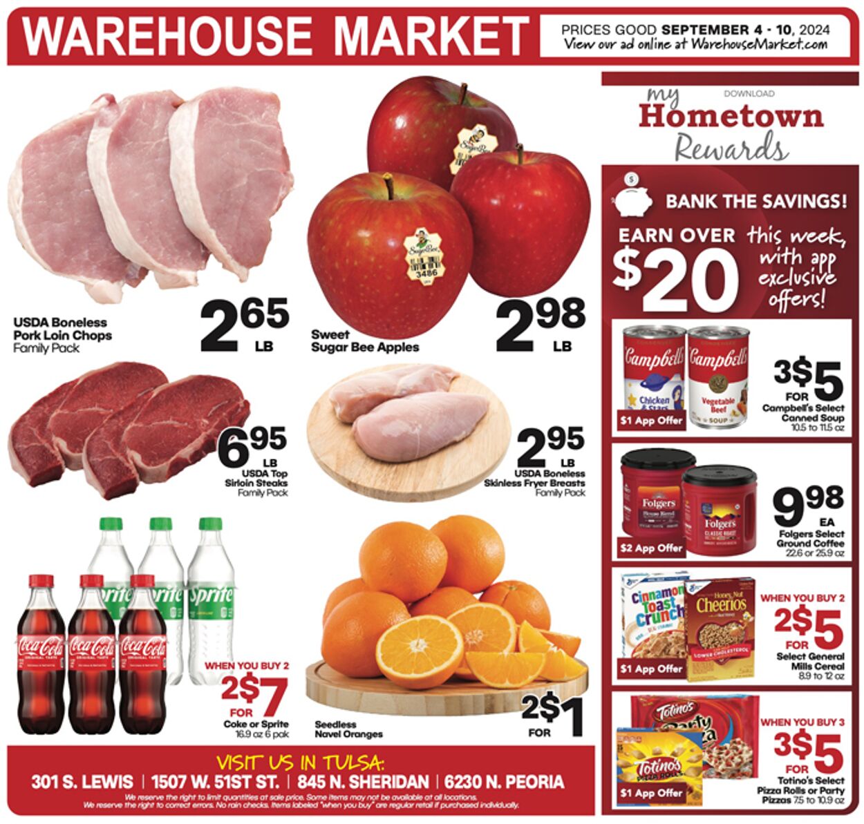 Weekly ad Warehouse Market 09/04/2024 - 09/10/2024